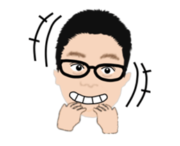 big head Yi- Cheng (Animation) sticker #11981639