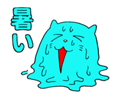 White cat's sticker !! sticker #11982153