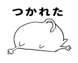 White cat's sticker !! sticker #11982160