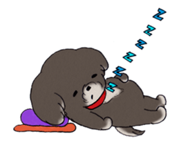 Ageage Choco -chan sticker #11982333