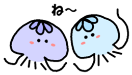 With jellyfish sticker #11982405