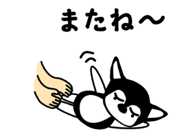 Animated Sticker Kawaii dog,Dub talk! sticker #11982430