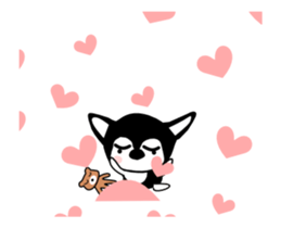 Animated Sticker Kawaii dog,Dub talk! sticker #11982432