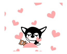 Animated Sticker Kawaii dog,Dub talk! sticker #11982432