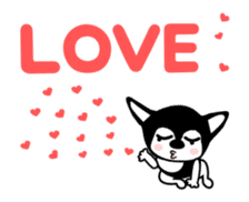 Animated Sticker Kawaii dog,Dub talk! sticker #11982444