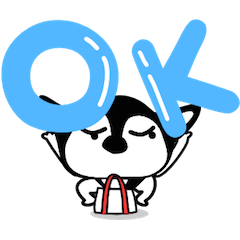Animated Sticker Kawaii dog,Dub talk!