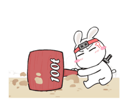 Kotaro Rabbit Ninja sticker #11982532