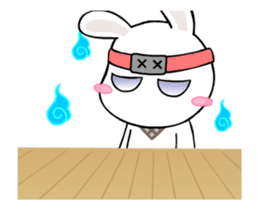 Kotaro Rabbit Ninja sticker #11982540