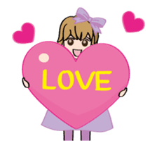 Lovely girl Lisa Animated Stickers sticker #11982606