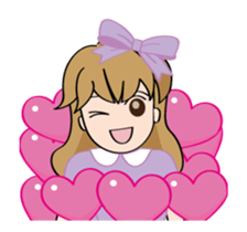 Lovely girl Lisa Animated Stickers sticker #11982610