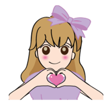 Lovely girl Lisa Animated Stickers sticker #11982612