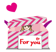 Lovely girl Lisa Animated Stickers sticker #11982627