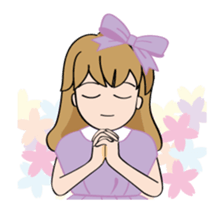 Lovely girl Lisa Animated Stickers sticker #11982628