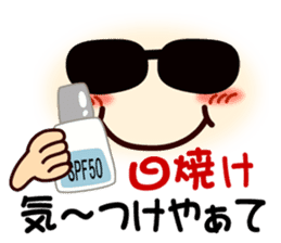 Nagoya's dialect smiley ver.2 sticker #11982728