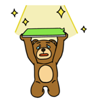 MayuKuma ~Balloon~ sticker #11982786