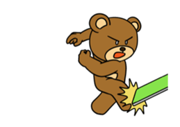 MayuKuma ~Balloon~ sticker #11982794