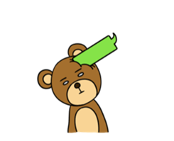 MayuKuma ~Balloon~ sticker #11982803