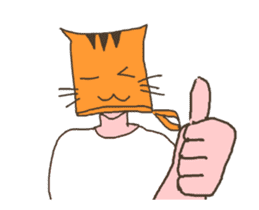 Kinchaku Cat! sticker #11982990