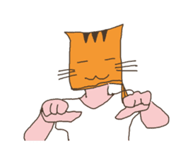 Kinchaku Cat! sticker #11982991