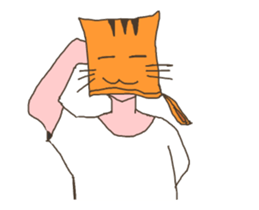 Kinchaku Cat! sticker #11982996