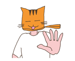 Kinchaku Cat! sticker #11983003