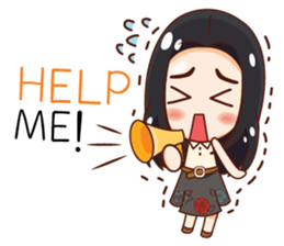 Pimkikoh Happy Girl sticker #11983136