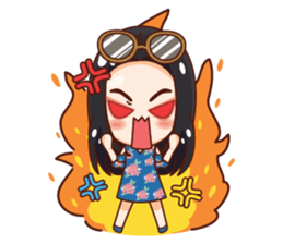 Pimkikoh Happy Girl sticker #11983141