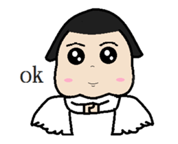 Zi little girl sticker #11983325