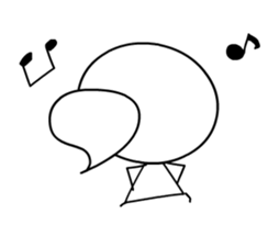 Anime! MaruMaruSankaku sticker #11983589