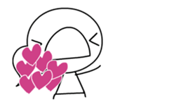 Anime! MaruMaruSankaku sticker #11983590