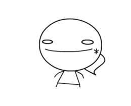 Anime! MaruMaruSankaku sticker #11983599