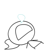 Anime! MaruMaruSankaku sticker #11983600