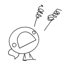 Anime! MaruMaruSankaku sticker #11983601