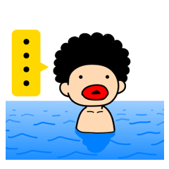 Mr Afro-hair macho. Woman-like man 2