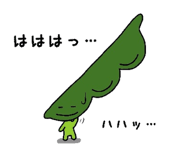 Man of green soybeans sticker #11984695