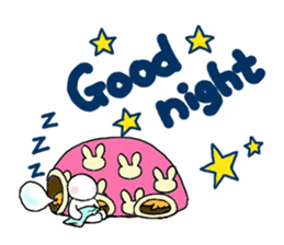 Tortoise and Rabbit sticker #11985103