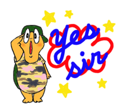 Tortoise and Rabbit sticker #11985104