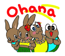 Tortoise and Rabbit sticker #11985107