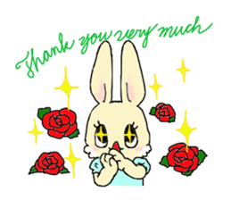 Tortoise and Rabbit sticker #11985109