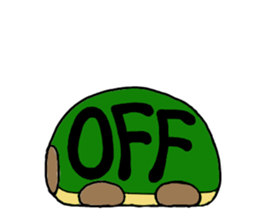 Tortoise and Rabbit sticker #11985119