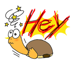 Tortoise and Rabbit sticker #11985127