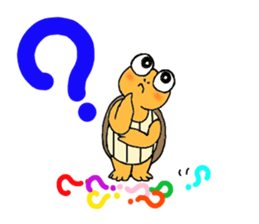 Tortoise and Rabbit sticker #11985128