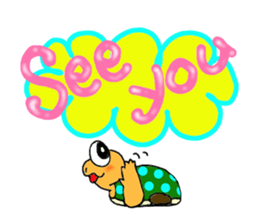 Tortoise and Rabbit sticker #11985141