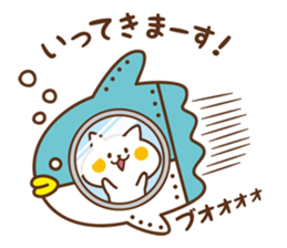Nyanko sticker[Summer] sticker #11985315