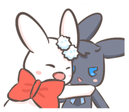 Two-sided Rabbit sticker #11985890