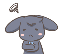 Two-sided Rabbit sticker #11985908