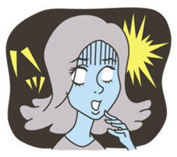 Colorful Girl Power Sticker sticker #11986682