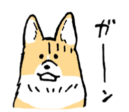 corgi chan sticker #11986872