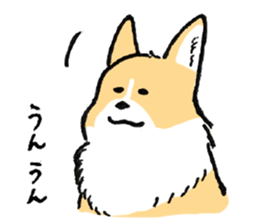 corgi chan sticker #11986873