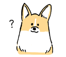 corgi chan sticker #11986879